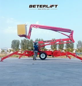 <span class=keywords><strong>Platform</strong></span> kerja <span class=keywords><strong>Aerial</strong></span> 10m-22m, AC-22m dengan pelacakan artikulasi Boom Lift untuk pemangkasan pohon - Product Image 5