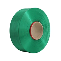 High Tenacity Eco-Friendly Anti-Bacteria 100% Polyester Filament Yarn Industrial Fancy Yarn Dyed Red Color POY Yarn