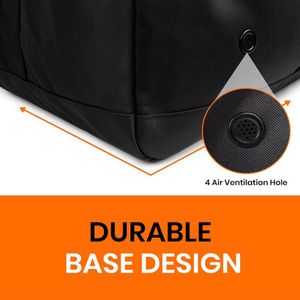 Borsone da viaggio per attrezzature da palestra sportive Extra Large per impieghi gravosi con spallacci regolabili a compressione - Product Image 4