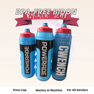Vente chaude sans BPA personnalisé en plastique sport Bidon bouteille pressage Type débit d'eau pour <span class=keywords><strong>Powerade</strong></span> Camping Applicable - Product Image 2
