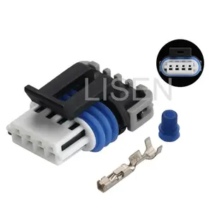 Conector de bobina de ignição, 15413116 delfios gt 150 3.5mm 4 posições para gm ls2/ls7 mazda