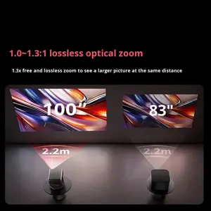 Proyector Láser Tricolor DLP Vidda C3 4K Ultra HD con Zoom Óptico <span class=keywords><strong>de</strong></span> 1.67x, Altavoces Integrados <span class=keywords><strong>de</strong></span> 20W para Cine en <span class=keywords><strong>Casa</strong></span> y Juegos - Product Image 4