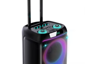 屋外<span class=keywords><strong>DJ</strong></span>パーティーボックスBTポータブルスピーカー特徴カラフルなライトマイクサポートUSB TFカード2025 - Product Image 3