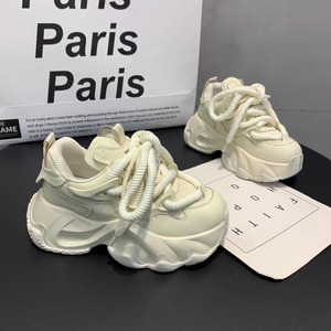 Nouvelles baskets légères à semelle épaisse pour femme, rehaussantes, chaussures de sport et de marche très vendues - Product Image 4