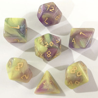 Vente en gros de donjons et dragons polyédriques RPG de casino Jeu de dés personnalisé du MDN