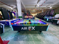 Table de hockey sur glace à deux joueurs à pièces Euro pour les stations de villégiature européennes, machine de jeu d'arcade pour enfants, paiement par tapotement, jeu de hockey commercial pour enfants