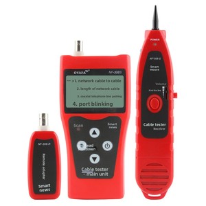 Probador de Cables de Red Inteligente NF-308S con Función de Búsqueda y Alineación de Líneas, Precisión de 0.1, Alcance Máximo de 1000m - Product Image 5