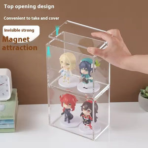 Vitrine magnétique en acrylique transparent pour Pokemon ETB Booster Box Protector Strong UV Resistant Card Storage Holder Custom Logo - Product Image 5
