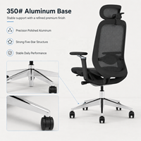 Chaise de bureau ergonomique réglable à mécanisme de chargement automatique, au design moderne, pour chambre, salon, école et usage domestique