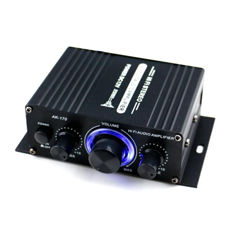 Grosir Amplifier Audio HIFI Mini Mobil DC 12V