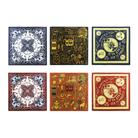 Bandanas personnalisées en gros, impression de logo sur mesure, foulards en coton pour la promotion de la marque
