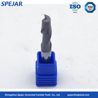 Fraise à queue sphérique en carbure de tungstène PML-2BL avec revêtement TiAICrN pour usinage conventionnel/en pente sur centre d'usinage CNC ODM/OEM