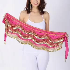 Cadena de Cintura para Danza del Vientre 2025 con Monedas, Lentejuelas y Borlas para Mujer, Falda de Danza del Vientre, <span class=keywords><strong>Accesorios</strong></span> para Disfraces de Danza India - Product Image 1