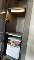 Lampu LED Isi Ulang 10cm/20cm/30cm/50cm untuk di Bawah Kabinet Dapur, Lampu Malam Sensor Gerak Nirkabel, Lampu Kabinet