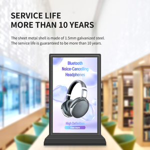 Kiosque numérique double face à affichage personnalisé de 15.6 pouces, lecteur de publicité de table d'affichage de menu de restaurant - Product Image 5