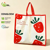 Bolsa de Compras de Plástico LDPE con Asa de Lazo Suave, Reutilizable, Reciclable, Ecológica, Personalizada, al por Mayor, OEM