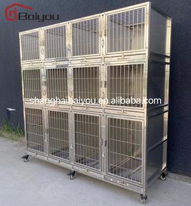 <span class=keywords><strong>Cage</strong></span> pour chien modulaire professionnelle, personnalisable, amovible, en acier inoxydable 304, résistante à l'eau, écologique, durable, sûre, 4 - Product Image 2