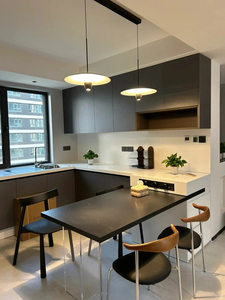 Mobile da Cucina Modulare in Legno Massello Pratico e di Alta <span class=keywords><strong>Qualità</strong></span>, Arredamento Moderno Salvaspazio per Appartamenti e <span class=keywords><strong>Cucine</strong></span> Piccole - Product Image 3