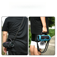 Housse de protection en silicone pour haut-parleur Convient pour le haut-parleur portable JBL Charge 6 Sac à bandoulière souple pour haut-parleur