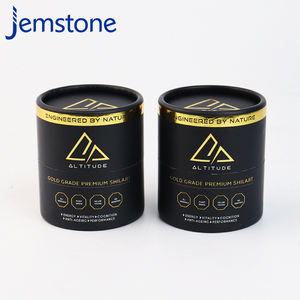 Boîte d'emballage cylindre biodégradable en matériaux sélectionnés emballage tube en papier kraft personnalisé - Product Image 1