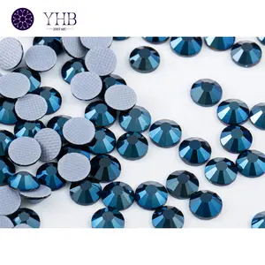 YHB Factory Supplier Hot Fix Crystal Stone Rhinestones Bulk Crystal Rhinestones Wholesale