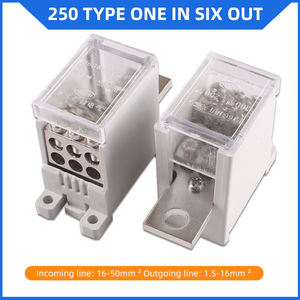 Commutez le FJ6G-250 terminal, un dans six disjoncteurs Type terminal <span class=keywords><strong>de</strong></span> rail <span class=keywords><strong>de</strong></span> distribution - Product Image 2