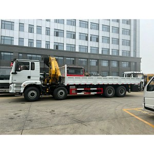 Prix d'usine Shacman H3000 8x4 Camion grue à flèche articulée monté sur camion de transport - Product Image 3