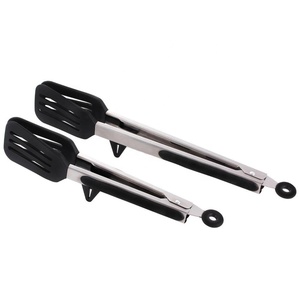de agarre de acero inoxidable para <span class=keywords><strong>vaso</strong></span> de precipitados tijera/pastel/tarta de ensalada/carne barbacoa pinzas - Product Image 1