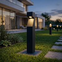 Lampes à bâtonnets LED d'extérieur pour pelouse, 220V, blanc chaud, 12V, 24V, CRI 90, angle de faisceau 360°, éclairage de jardin