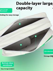 Custom Badminton Tennis Double Shoulder 3/6 Pack Thick <b>Mesh</b> <b>Bag</b> for Men's Women's Racket for Sport Gym Use - Product Image 5