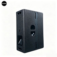 Haut-parleur audio professionnel T24N, 2400 W, double 12 pouces, système de sonorisation DJ puissant, enceintes passives pour scène