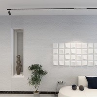 Panneaux muraux modernes en pierre PU flexible, ignifuges, certifiés CE, pour revêtement mural intérieur/extérieur et dessus de table, imitation champignon, grandes dalles