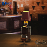 Lampe rechargeable pour bouteille de vin Lampe de table portable à intensité variable pour restaurant bar