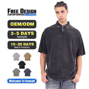 Chemise décontractée respirante pour homme en été, ODM, sensation de fraîcheur, Sorona, manches courtes, col rabattu, pour couple, t-shirt ample, imprimé - Product Image 1