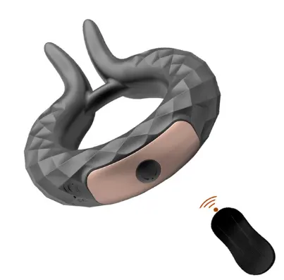 Silicone morbido vibrazione pene anello di ritardo anello anello di bloccaggio forniture per adulti masturbazione dispositivo giocattoli sessuali per gli uomini