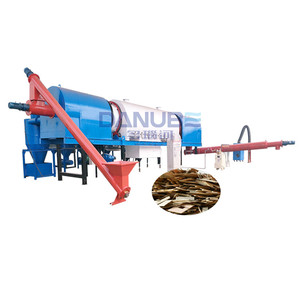 Four rotatif à faible consommation de gaz pour la carbonisation de charbon de bois à partir de morceaux de chêne, four à charbon de bois à vendre - Product Image 1
