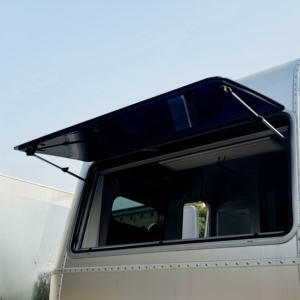 Ventana de RV Fabricante <span class=keywords><strong>Precio</strong></span> al por mayor Camper Trailer Radio curvo Ventana lateral con persiana plisada - Product Image 5