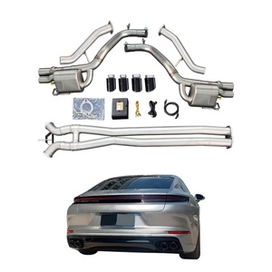 OUER 2024-2025 Neuf Tuyau d'échappement sport droit à sortie intermédiaire Panamera 971 2.9 4S E-Hybrid Garantie 1 an Modification - Product Image 1