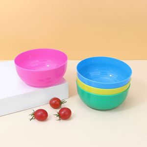 Bol coloré en <span class=keywords><strong>plastique</strong></span> bon marché cercle moderne simplicité <span class=keywords><strong>vaisselle</strong></span> pour enfants - Product Image 2