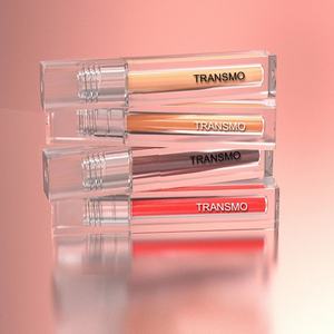 Emballage de tube de brillant à lèvres de 7 ml, tube de brillant à lèvres transparent carré, tubes de brillant à lèvres et d'huile à lèvres de 8,5 ml, gros pinceau, tubes de brillant à lèvres vides, vérifiés - Product Image 2