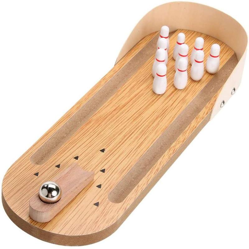 Mini Wooden Arcade Shooting Board Table