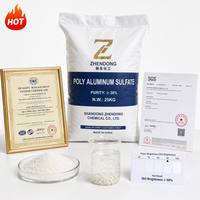 PAS Polisulfato de Aluminio Al2O3 17% Insoluble en Agua ≤0.15% Alta Pureza