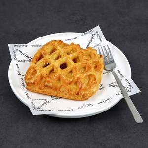 Hamburger Sandwich Packaging <b>Paper</b> Printed Logo Chicken <b>Roll</b> Baking Bread Oil-proof <b>Paper</b> - Product Image 5