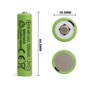 Batterie rechargeable NiMH <span class=keywords><strong>AAA</strong></span> 1000mAh 1.2V, pile <span class=keywords><strong>AAA</strong></span> au nickel-hydrure métallique <span class=keywords><strong>pour</strong></span> lampe solaire, jouets, souris <span class=keywords><strong>sans</strong></span> <span class=keywords><strong>fil</strong></span>, <span class=keywords><strong>téléphone</strong></span> <span class=keywords><strong>sans</strong></span> <span class=keywords><strong>fil</strong></span> - Product Image 1