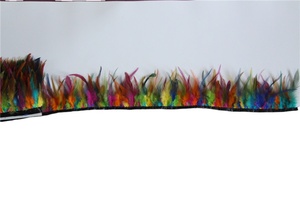 10 Yards Hỗn Hợp Màu Dậu Đuôi Lông Trim Ribbon Cho Đêm Ăn Mặc Trang Trí - Product Image 2