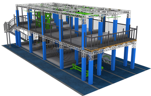 <span class=keywords><strong>Guerrero</strong></span> <span class=keywords><strong>Ninja</strong></span> popular <span class=keywords><strong>Americano</strong></span> con foam pit para pista de adulto - Product Image 4