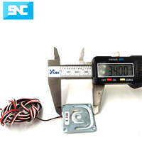 Capteur de pesage plat et mince SC134, cellule de charge miniature 10kg 30kg 50kg, capteur de poids micro, cellule de charge demi-pont 3 fils 50kg 10kg