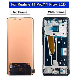 Pantalla LCD para Oppo Realme 11 Pro 5G /11 Pro <span class=keywords><strong>Plus</strong></span>, Nueva Pantalla AMOLED de Repuesto con Marco, Pantallas para Teléfono - Product Image 1