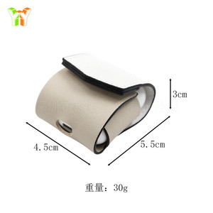 Dropshipping disponible. Funda para auriculares inalámbricos Bluetooth estilo coreano/funda protectora de cuero/funda para estuche de carga. - Product Image 3