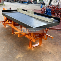 Table vibrante de lavage, de séparation et de concentration pour l'or et le cuivre à vendre